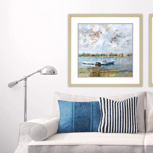 AT WATERS EDGE, CLEARED ART