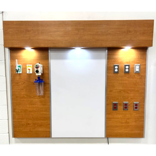 HEADWALL wall mount, 72” with recessed lighting
