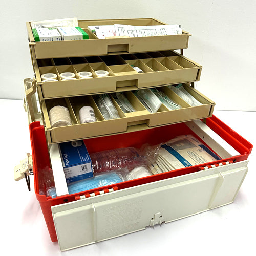 PARAMEDIC HARD CASE, Orange/White - Dressed