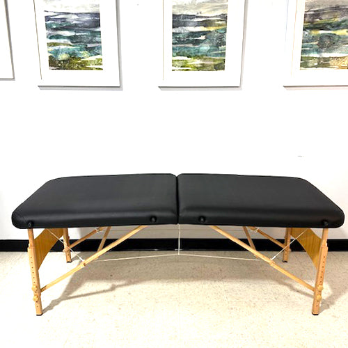 MASSAGE TABLE, Portable, Black, 72” x 30”