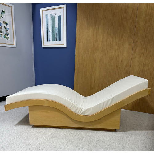 Day Bed for Spa, Maple Base, Foam Mattress