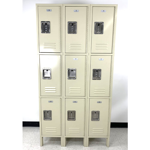 Locker, Metal, 9 Door