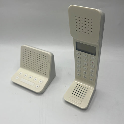 CORDLESS SWISSVOICE PHONE WHITE, W/ SEPARATE ACCESSORY