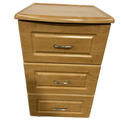 BEDSIDE CABINET, Oak, Period-1980’s