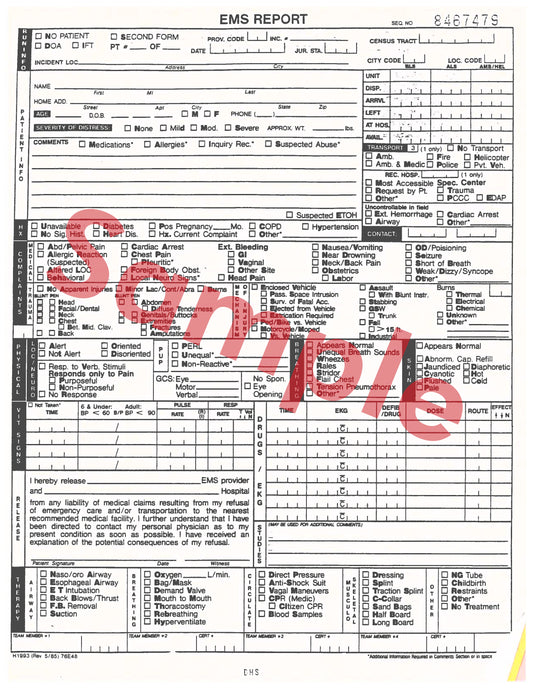EMS Report - Version 2 (1 page)