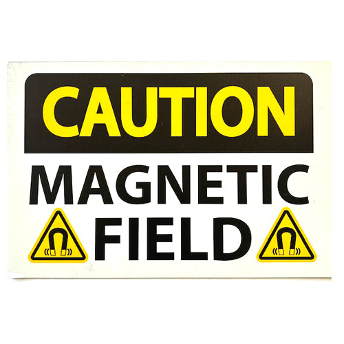 WALL SIGNAGE -CAUTION MAGNETIC FIELD