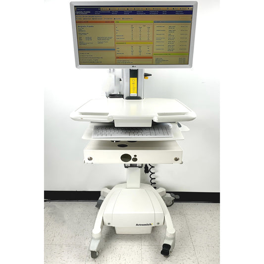 ATROMICK ROLLING COMPUTER CART