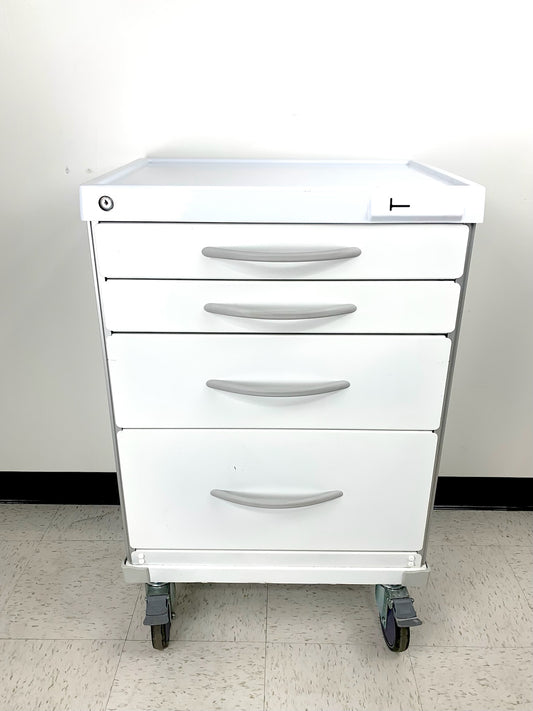 CRASH CART, WHITE