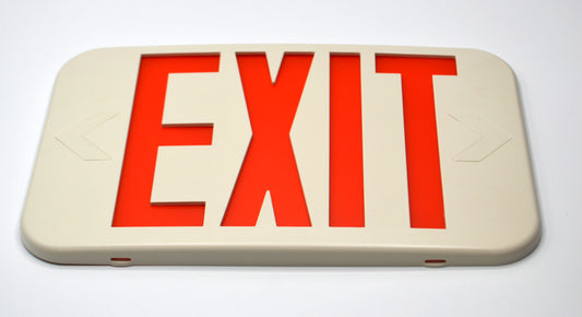 EXIT SIGN, ILLUMINATED