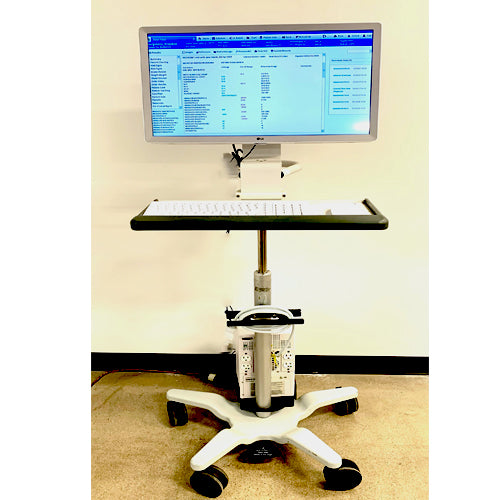 GCX ROLLING COMPUTER CART
