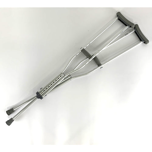 CRUTCH, PAIR, SILVER