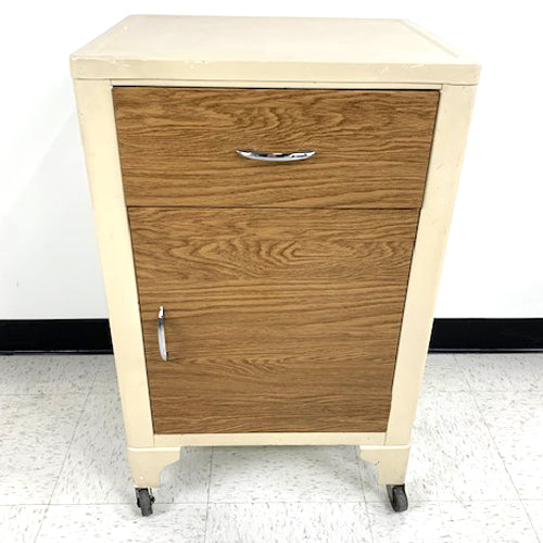 BEDSIDE CABINET, PERIOD 1950 - 70’S