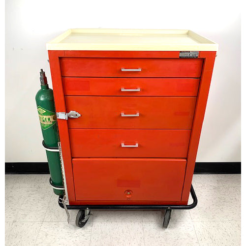 CRASH CART, WATERLOO, RED, PERIOD