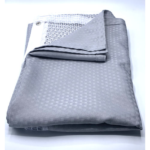 HOSPITAL CURTAIN, GREY, 11 Rollers, 66" x 84"H