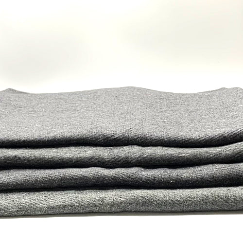 BLANKET, WOOL, GREY