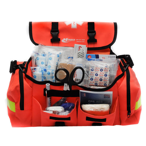 PARAMEDIC BAG, ORANGE- DRESSED