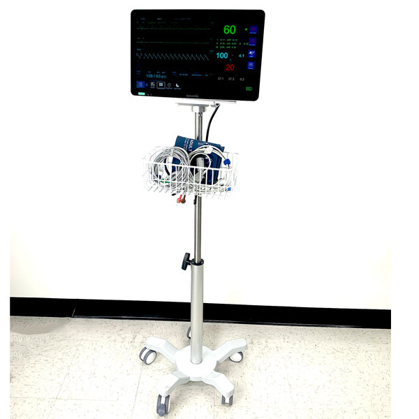 PATIENT MONITOR, BL TOUCHSCREEN W/ POWERCORD