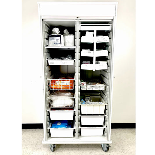 INNERSPACE STORAGE CABINET, 36”W- DRESSED