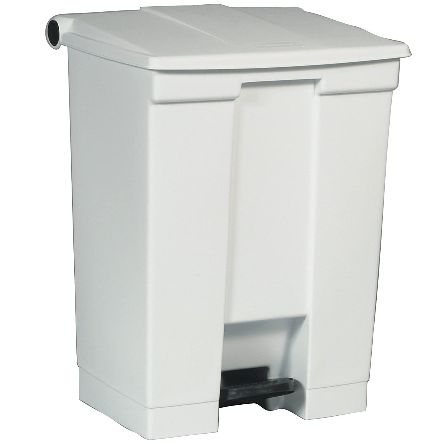 TRASH CAN, RUBBERMAID 18GL, WHITE