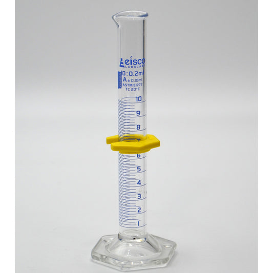 GRADUATED CYLINDER, GLASS, 10ML