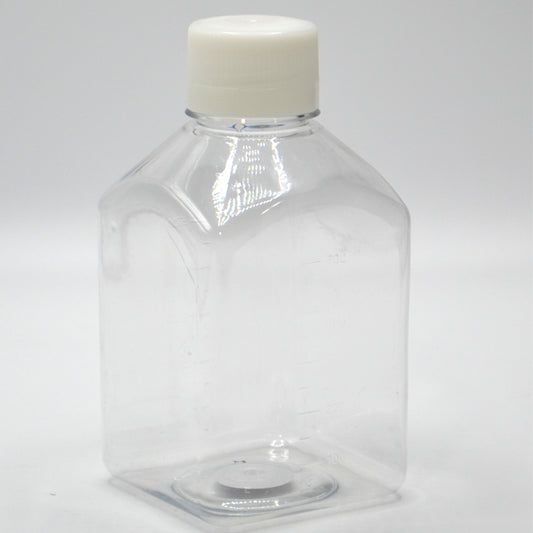 PLASTIC BOTTLE, 500ML WITH WHITE CAP