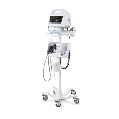 WELCH ALLYN 6000 SERIES VITAL SIGN MONITOR with Rack