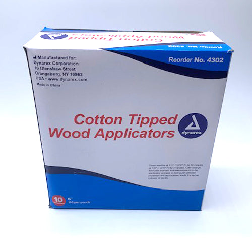 Cotton Tipped wood Applicators