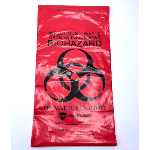 Copy of Biohazard Bag, 31” x 42”