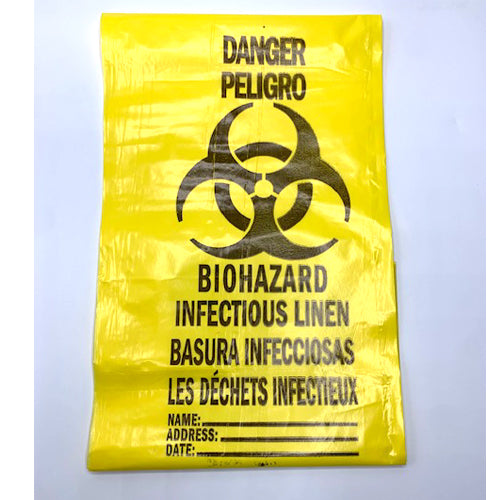 Infection Linen Bag, 31” x 42”