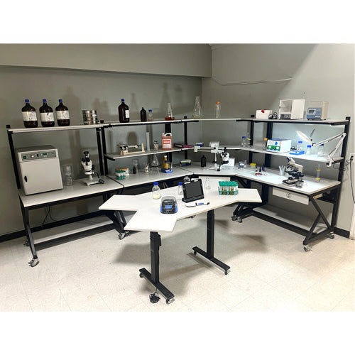 LAB TABLE X, GREY ROLLING