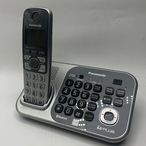 CORDLESS PANASONIC PHONE 4, SILVER