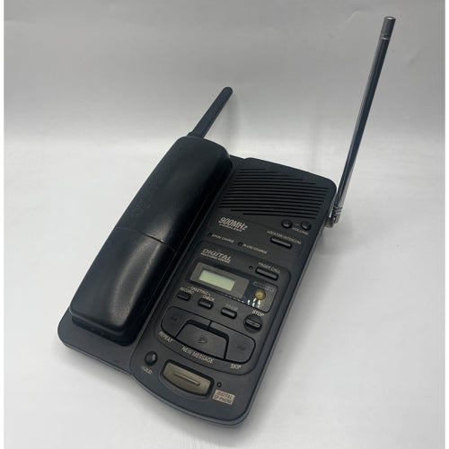 CORDLESS PANASONIC PHONE 5, BLACK
