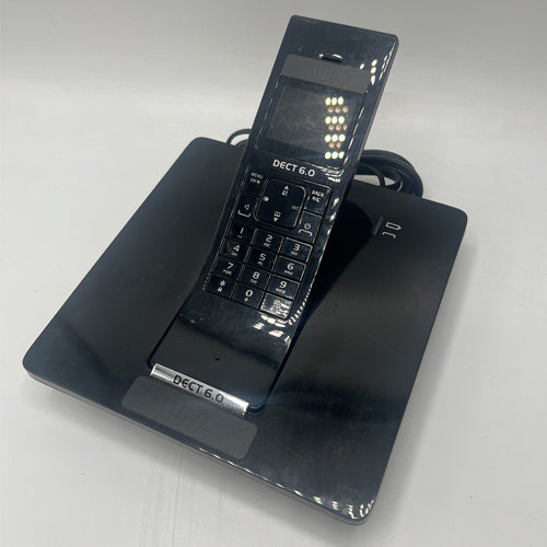 CORDLESS DECT PHONE, BLACK