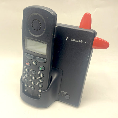CORDLESS TSINUS 44 PHONE, BLACK