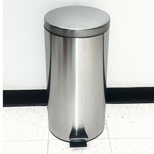 TRASH CAN, STAINLESS McKESSON 24''