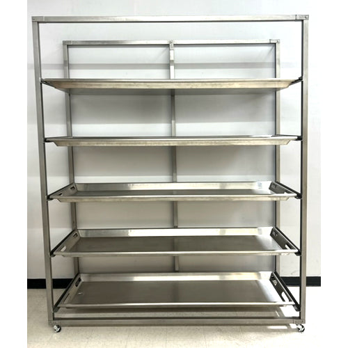 FIVE TIER CADAVER STORAGE RACK