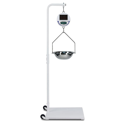 DETECTO SC330 DIGITAL HANGING SCALE W/ PAN/ BOW