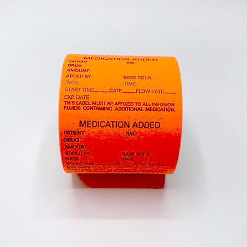 MEDICATION ADDED LABEL