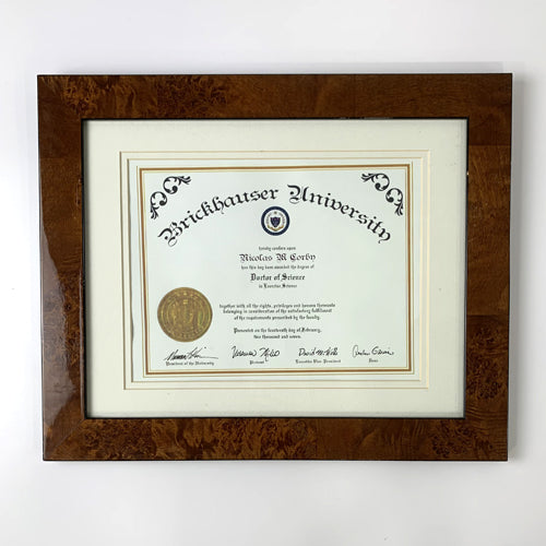 FRAMED DIPLOMA A