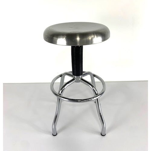 Stainless Steel Stool Adjustable Height (no back)