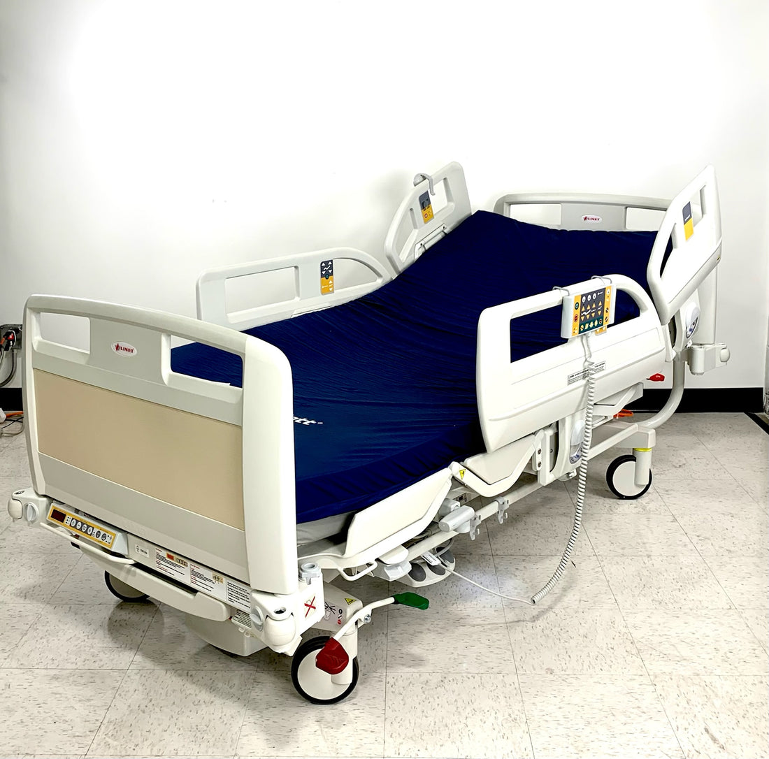 ELEGANZA 3 HOSPITAL BED W/ MATTRESS Heritage Props LA