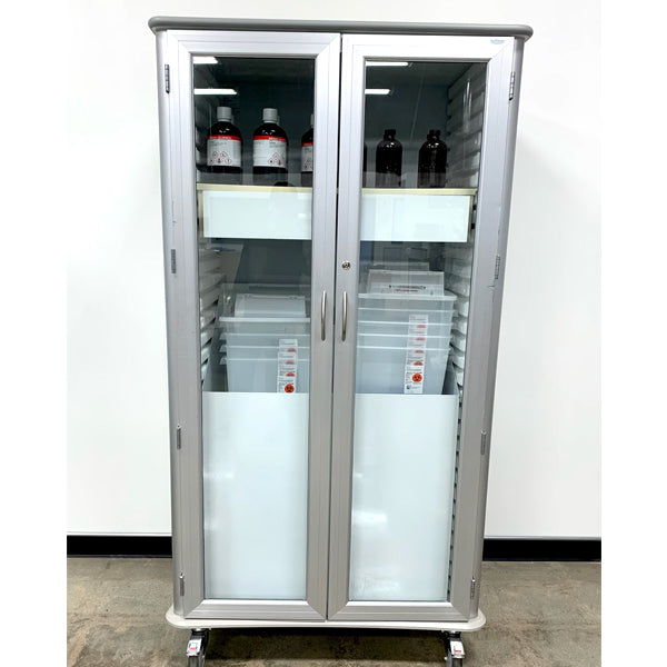 CABINET, DOUBLE DOOR, SOLAIRE- DRESSED, 60” H