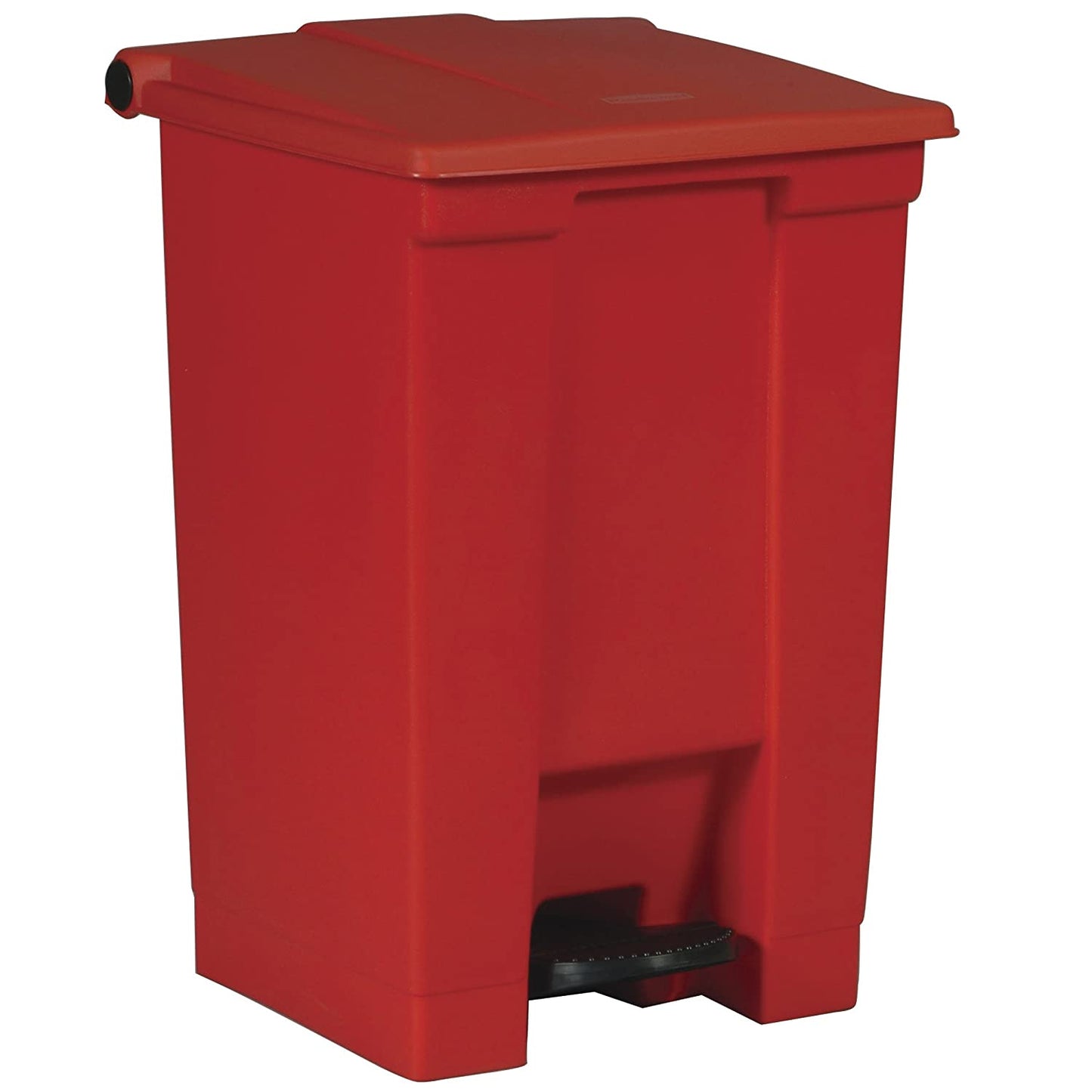 TRASH CAN, RUBBERMAID, 12GL, RED