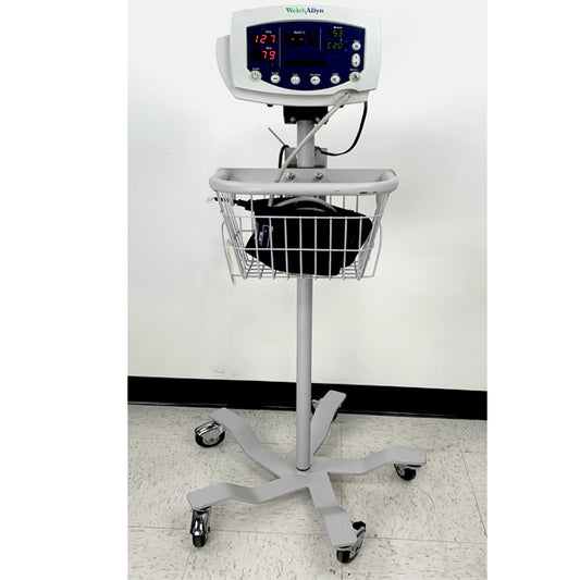 WELCH ALLYN VITAL SIGNS 300 SERIES ON STAND
