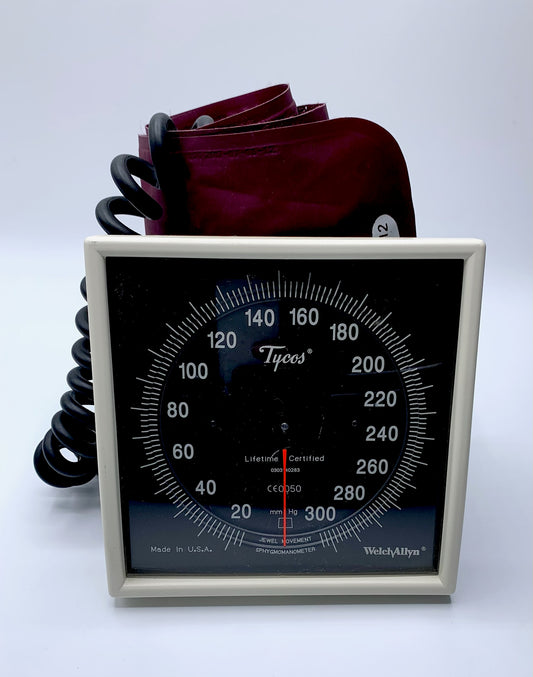 BLOOD PRESSURE GAGE, WALL MOUNT, TYCOS