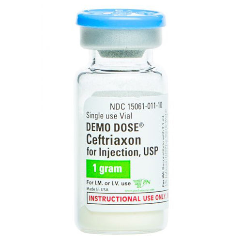 Demo Dose® Ceftriaxon 1 gram powder 10mL