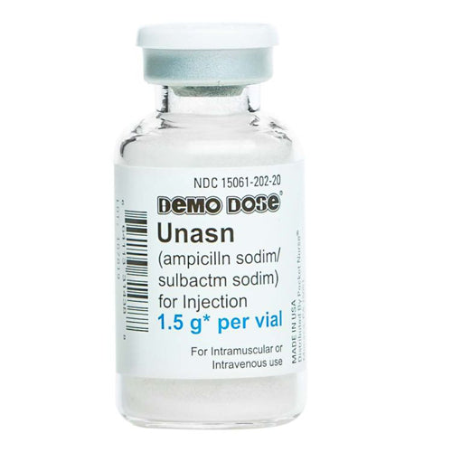 Demo Dose® Unasn 1.5g/20mL powder vial