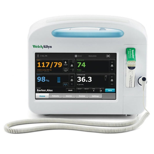 WELCH ALLYN 6000 SERIES VITAL SIGN MONITOR with Rack